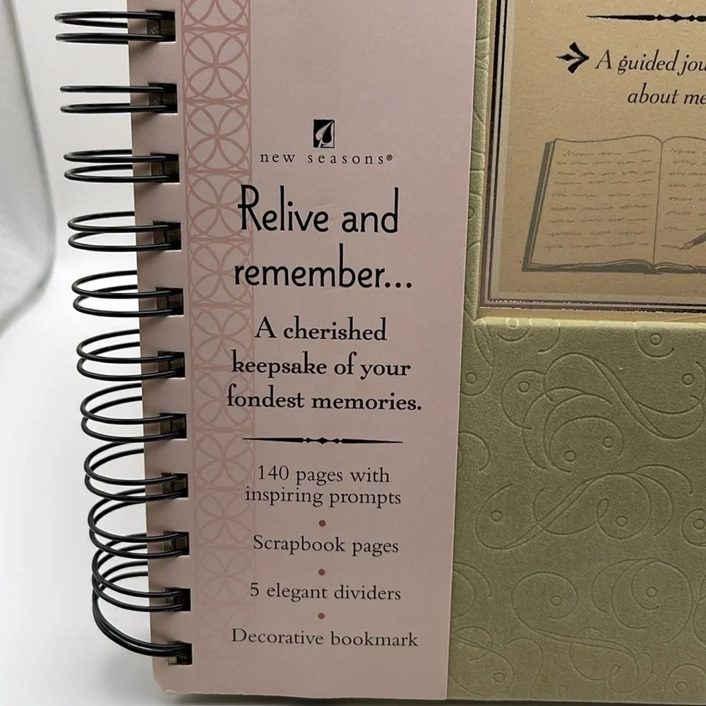New Seasons My Story Journal A Guided Journal About Me